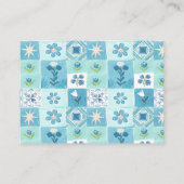 Kleine Cutie Citrus Citrus BabyDouche Luier Raffle Informatiekaartje (Achterkant)