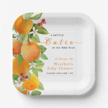 Kleine Cutie Citrus Sinaasappel Clementine Baby sh