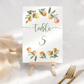 Kleine cutie citrus sinaasappels kaart