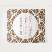 Kleine Cutie Clementine Neutral Baby shower Wandkleed (Voorkant (horizontaal))