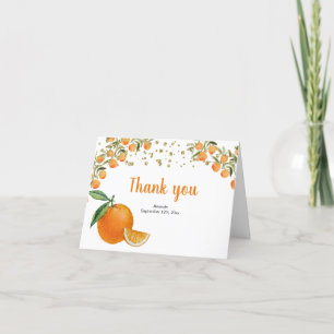 Kleine Cutie die blijft Dank je wel Bedankkaart