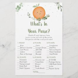 Kleine Cutie Greenery wat is er in je Purse Game