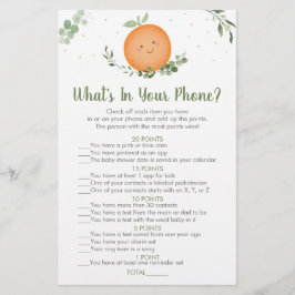 Kleine Cutie Greenery Wat zit er in je telefoonspe