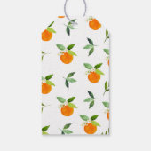 Kleine Cutie Groen Bloemen Baby shower Cadeaulabel (Achterkant)