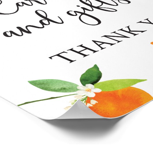 Kleine Cutie Groen Bloemen Kaarten en geschenken t Poster (Hoek)