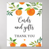 Kleine Cutie Groen Bloemen Kaarten en geschenken t Poster (Voorkant)