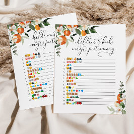 Kleine Cutie kinderen boeken emoji pictionary spel