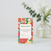 Kleine cutie op de weg Lemon baby shower Informatiekaartje (Staand voorkant)