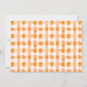 Kleine Cutie Pie Rustieke Waterverf Baby shower Bedankkaart (Achterkant)