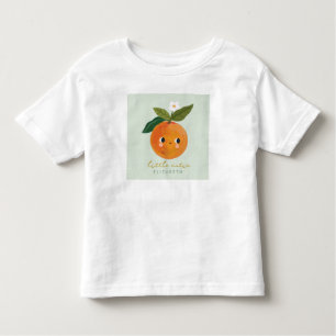 Kleine Cutie Sinaasappel Baby Kinder Shirts