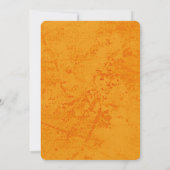 Kleine Cutie Sinaasappel Citrus 1e Verjaardag Kaart (Achterkant)