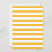 Kleine Cutie Sinaasappel Citrus 1e Verjaardagsfees Kaart (Achterkant)