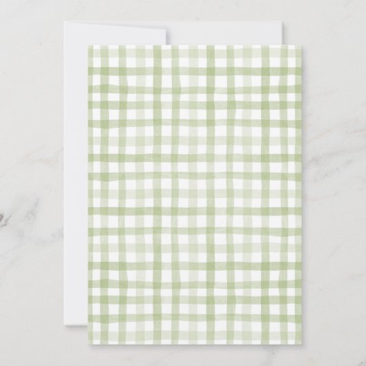 Kleine Cutie Sinaasappel Citrus Verjaardag Kaart (Achterkant)