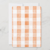 Kleine Cutie Sinaasappel Clean Kids Verjaardag Kaart (Achterkant)