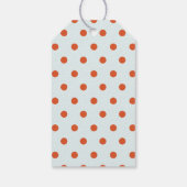 Kleine Cutie Sinaasappel Clementine Baby shower Fa Cadeaulabel (Achterkant)