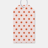 Kleine Cutie Sinaasappel Clementine Baby shower Fa Cadeaulabel (Achterkant)