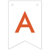 Kleine Cutie Sinaasappel Clementine Baby shower Vlaggetjes (Tweede vlag)