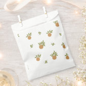 Kleine Cutie Sinaasappel Favor Tassen Bedankzakje (Geknipt)