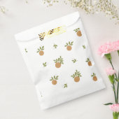 Kleine Cutie Sinaasappel Favor Tassen Bedankzakje (Gezegeld)