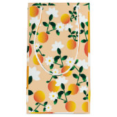 Kleine Cutie Sinaasappel Pattern Klein Cadeauzakje (Voorkant)