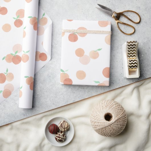 Kleine cutie Sinaasappels inpakpapier (Crafts)