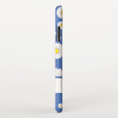  kleine dagen op blauw iPhone hoesje (Rechterkant)