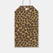 Kleine dame dank je Label, gunst, Cheetah Cadeaulabel (Achterkant)