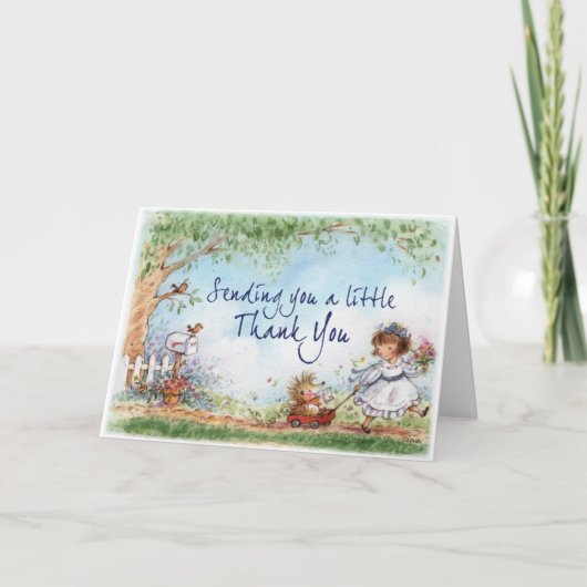 Kleine dank je kaart (Voorkant)
