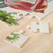  kleine dans met bunny Paaseieren Legpuzzel (Zijkant)