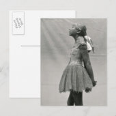 Kleine danser, 14 jaar oud briefkaart (Voorkant / Achterkant)