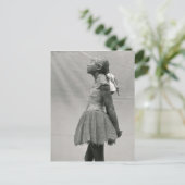 Kleine danser, 14 jaar oud briefkaart (Staand voorkant)