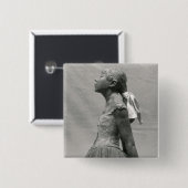 Kleine danser, 14 jaar oud vierkante button 5,1 cm (Voorkant /achterkant)