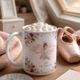 Kleine Danser Ballerina Gepersonaliseerde Mok