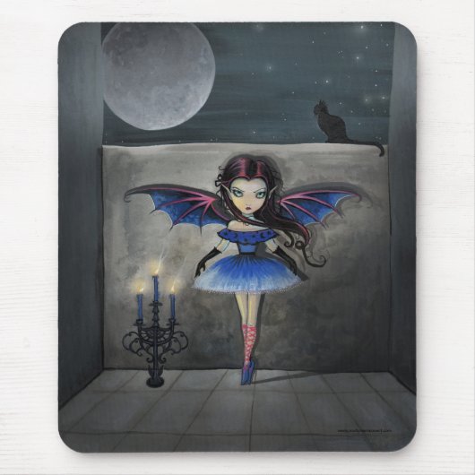 Kleine Danser Gothic Vampier Fee Muismat (Voorkant)