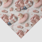 Kleine danseres tutu en ballet schoen tissuepapier (Detail)