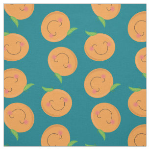 Kleine deelstukken Tangerines Citrus Fruit Stof