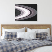 Kleine deeltjes in Saturnus-o-o-oC000005H0005H0000 Canvas Afdruk (Insitu (Slaapkamer))