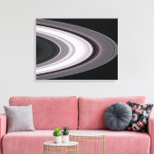 Kleine deeltjes in Saturnus-o-o-oC000005H0005H0000 Canvas Afdruk (Insitu (Woonkamer))