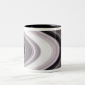 Kleine deeltjes in Saturnus-o-o-oC000005H0005H0000 Tweekleurige Koffiemok (Center)