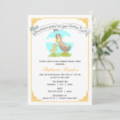 Kleine deklaag | Baby shower voor gendergelijkheid Kaart (Staand voorkant)