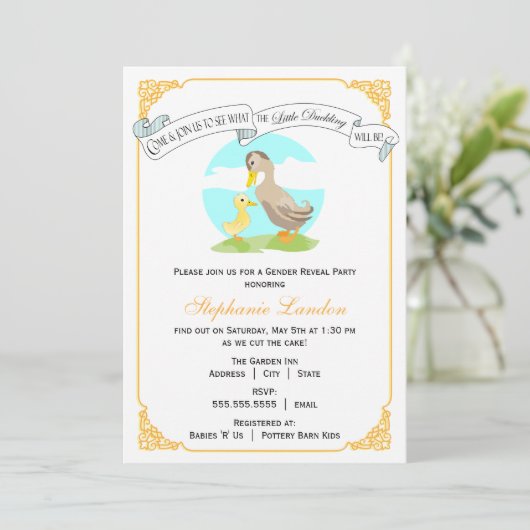 Kleine deklaag | Baby shower voor gendergelijkheid Kaart (Staand voorkant)