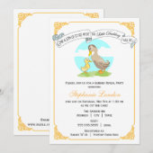 Kleine deklaag | Baby shower voor gendergelijkheid Kaart (Voorkant / Achterkant)