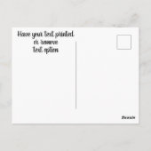 Kleine deklaag briefkaart (Achterkant)