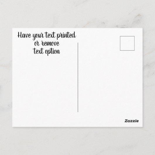 Kleine deklaag briefkaart (Achterkant)