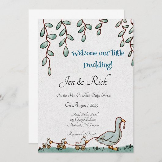 Kleine deklaag kaart (Voorkant / Achterkant)