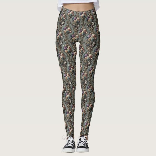 Kleine demonen durven dromen - Gothic Delirium Leggings (Voorkant)