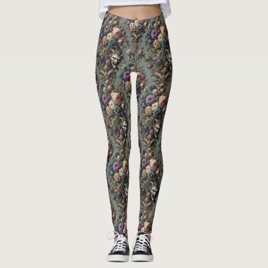 Kleine demonen durven dromen - Gothic Victoriaans Leggings (Voorkant)