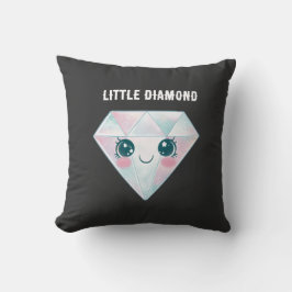Kleine diamant worp kussen – Cute Sparkle vierkant