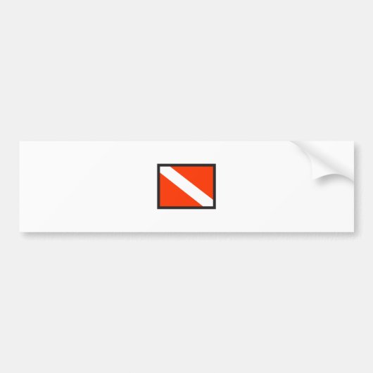 KLEINE DIEFVLAG BUMPERSTICKER (Voorkant)