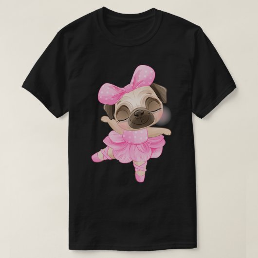 Kleine dierballergie met waterverf t-shirt (Design voorkant)